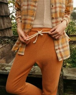 BILLABONG Adelaide High-Waist Sweatpants TOFFEE