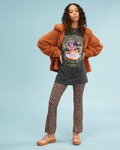 BILLABONG Suns Up Knit Pants BLACK MULTI