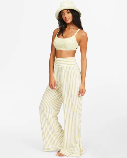 BILLABONG Daybreak Wide-Leg Pants SALT CRYSTAL 1 2 BILLABONG Daybreak Wide-Leg Pants SALT CRYSTAL 1 - Image 2