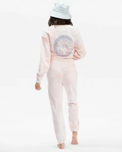 BILLABONG Night Sky Jogger Sweatpants SOFT PINK -Women Clothing Shop abjnp00273 billabongw mdd0 bck1