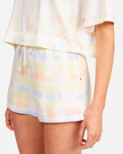 BILLABONG Gold Coast Shorts VINTAGE RED -Women Clothing Shop abjns00114 billabongw mul dtl1