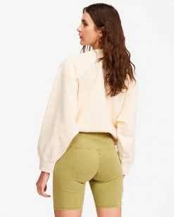 BILLABONG Biker Babe Shorts TOFFEE -Women Clothing Shop abjns00126 billabongw avo bck1