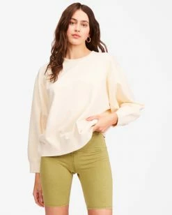 BILLABONG Biker Babe Shorts TOFFEE -Women Clothing Shop abjns00126 billabongw avo frt1