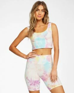 BILLABONG Biker Babe Shorts TOFFEE -Women Clothing Shop abjns00126 billabongw mul frt1