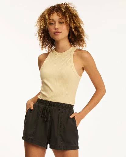 BILLABONG Sun Love Shorts LIGHT CHAMBRAY 1 BILLABONG Sun Love Shorts LIGHT CHAMBRAY