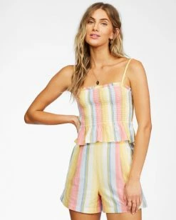 BILLABONG Walk It Off Shorts MULTI 9 BILLABONG Walk It Off Shorts MULTI -Women Clothing Shop abjns00151 billabongw mul frt2