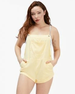 BILLABONG Wild Pursuit Short Overall WILD HONEY