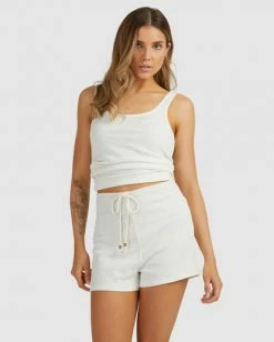 BILLABONG Oceania Shorts SALT CRYSTAL -Women Clothing Shop abjns00197 billabongw scs frt2