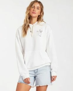 BILLABONG Sun Kissed Pullover Sweatshirt SALT CRYSTAL