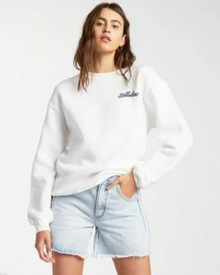 BILLABONG Chase The Sky Sweatshirt SALT CRYSTAL