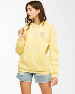 BILLABONG Way To Go Pullover Hoodie STAY GOLDEN