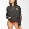 BILLABONG You Are Here Pullover Hoodie OFF BLACK