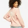 BILLABONG Sunshine Dance Crew Neck Sweatshirt DUSTY ROSE