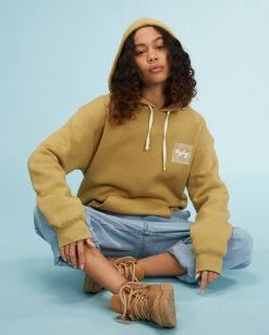 BILLABONG Know The Feeling Pullover Hoodie LIGHT OLIVE