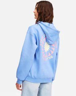 BILLABONG Everyday Is Sunday Pullover Graphic Hoodie SURFSIDE -Women Clothing Shop abjsf00222 billabongw ssd bck1