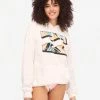 BILLABONG Wild Wave Pullover Hoodie SALT CRYSTAL