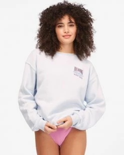 BILLABONG Early Days Crewneck Sweatshirt ICE BLUE
