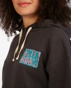BILLABONG Tropic Shore Hoodie OFF BLACK -Women Clothing Shop abjsf00273 billabongw ofb dtl2