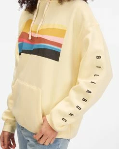 BILLABONG Pipe Dream Hoodie YELLOW FADE -Women Clothing Shop abjsf00274 billabongw ylf dtl1