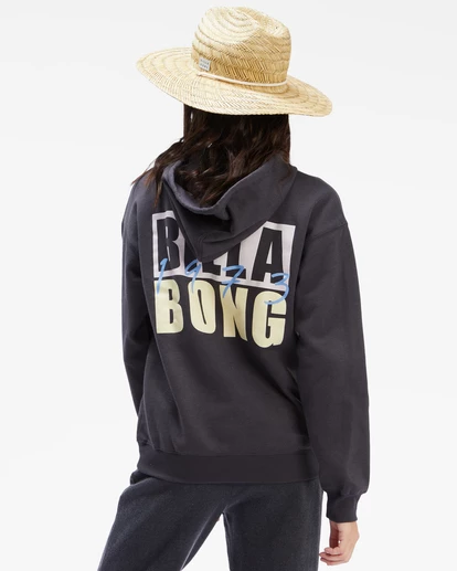 BILLABONG Ramblin Road Pullover Hoodie OFF BLACK 5 BILLABONG Ramblin Road Pullover Hoodie OFF BLACK - Image 5