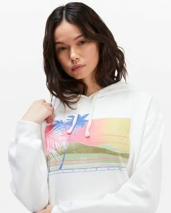 BILLABONG Winning Days Pullover Hoodie SALT CRYSTAL -Women Clothing Shop abjsf00285 billabongw scs dtl1