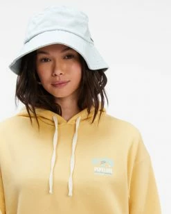 BILLABONG Pipeline Poster Pullover Hoodie STAY GOLDEN 8 BILLABONG Pipeline Poster Pullover Hoodie STAY GOLDEN -Women Clothing Shop abjsf00299 billabongw yfw0 dtl1