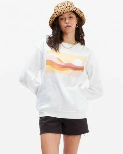 BILLABONG Endless Horizon Crewneck Sweatshirt SALT CRYSTAL