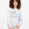 BILLABONG Sunset View Crewneck Sweatshirt ICE BLUE