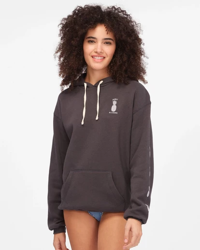 BILLABONG Helll Aloha Pullover Hoodie OFF BLACK 1 BILLABONG Helll Aloha Pullover Hoodie OFF BLACK