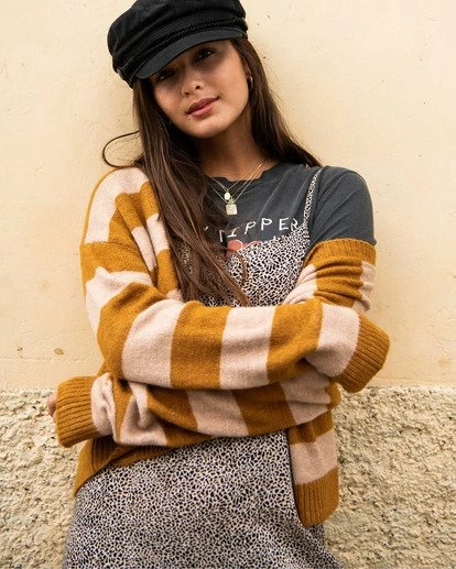 BILLABONG Sunsetter Sweater AUBURN 1 BILLABONG Sunsetter Sweater AUBURN