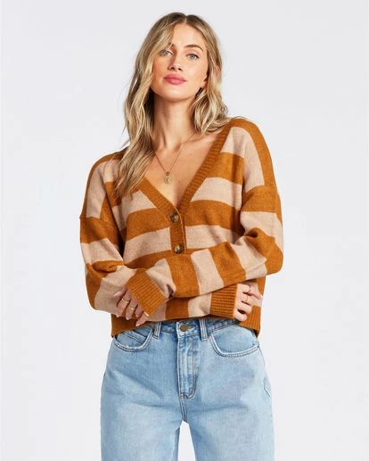 BILLABONG Sunsetter Sweater AUBURN 3 BILLABONG Sunsetter Sweater AUBURN - Image 3