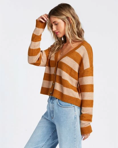 BILLABONG Sunsetter Sweater AUBURN 4 BILLABONG Sunsetter Sweater AUBURN - Image 4