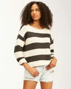 BILLABONG Lost Paradise Sweater CELEDON GREEN