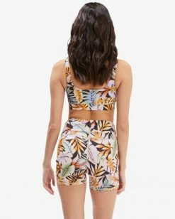 BILLABONG Paradise Tank Sports Bra BLACK PEBBLE -Women Clothing Shop abjto00104 billabongw bpb bck1