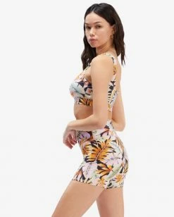 BILLABONG Paradise Tank Sports Bra BLACK PEBBLE -Women Clothing Shop abjto00104 billabongw bpb sd1