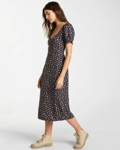 BILLABONG Love Letters Dress OFF BLACK 8 BILLABONG Love Letters Dress OFF BLACK -Women Clothing Shop abjwd00117 billabongw ofb sd1