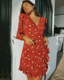 BILLABONG Lovin You Dress PAPRIKA