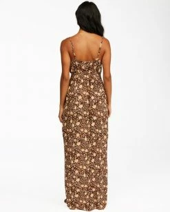 BILLABONG Sunbeams Dress BLACK -Women Clothing Shop abjwd00145 billabongw blk bck1