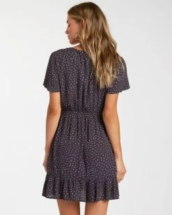 BILLABONG Day Trippin Dress OFF BLACK 5 BILLABONG Day Trippin Dress OFF BLACK -Women Clothing Shop abjwd00157 billabongw ofb bck1