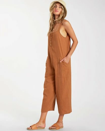 BILLABONG Daydream Jumpsuit DUTCH BLUE 4 BILLABONG Daydream Jumpsuit DUTCH BLUE - Image 4