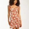 BILLABONG Forever Yours Dress CHOCOLATE