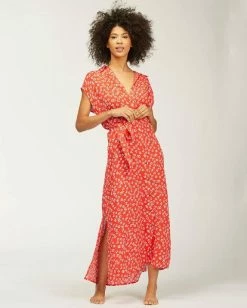 BILLABONG Little Flirt Maxi Dress BLACK