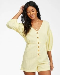 BILLABONG Sun Valley Romper SUNBEAM