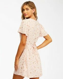 BILLABONG Full Swing Mini Dress SOFT PINK 6 BILLABONG Full Swing Mini Dress SOFT PINK -Women Clothing Shop abjwd00254 billabongw mdd0 sd1