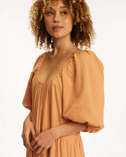 BILLABONG Endless Shore Maxi Dress OFF BLACK 8 BILLABONG Endless Shore Maxi Dress OFF BLACK - Image 8