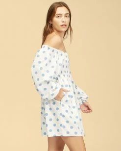 BILLABONG Wrangler Bellflower Dress SALT CRYSTAL 8 BILLABONG Wrangler Bellflower Dress SALT CRYSTAL -Women Clothing Shop abjwd00270 billabongw scs sd1