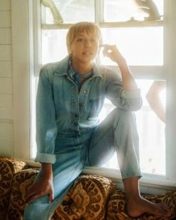 BILLABONG Wrangler On The Range Jumpsuit BEACH WASH