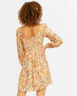 BILLABONG Heartland Mini Sweetheart Dress MULTI 8 BILLABONG Heartland Mini Sweetheart Dress MULTI -Women Clothing Shop abjwd00323 billabongw mul bck1