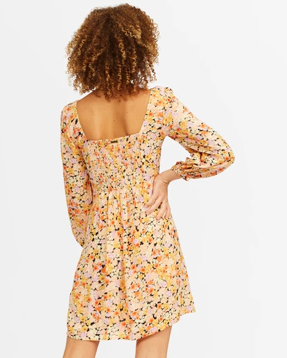 BILLABONG Heartland Mini Sweetheart Dress MULTI 4 BILLABONG Heartland Mini Sweetheart Dress MULTI - Image 4