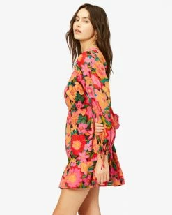 BILLABONG Heaven Sent Mini Dress MULTI -Women Clothing Shop abjwd00331 billabongw mul sd1